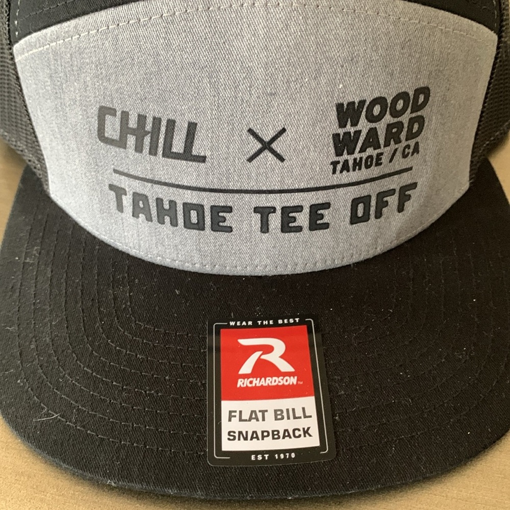 Woodward Tahoe California Skate Park SnapBack Hat New - Picture 2 of 4